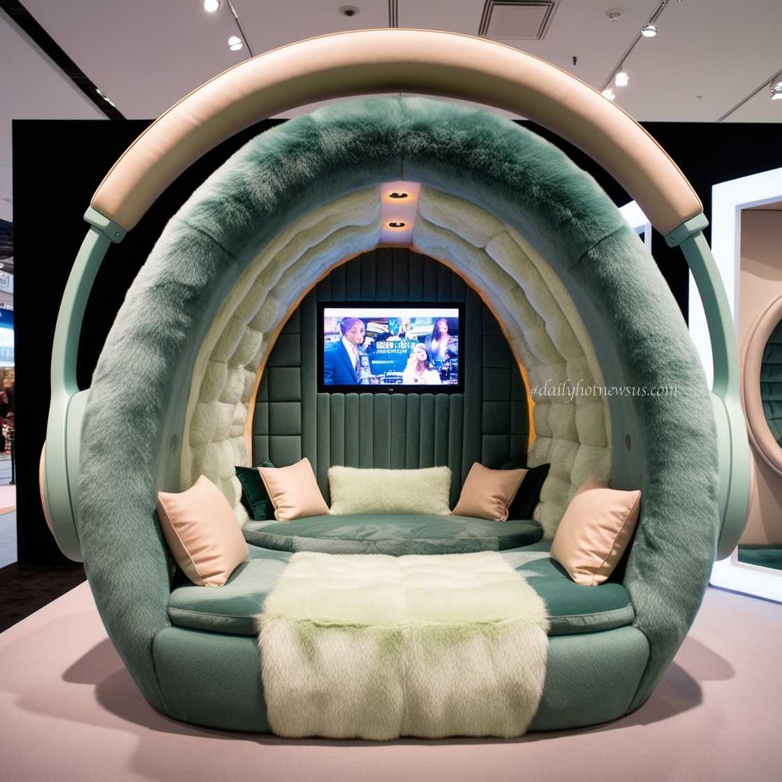 Headphone Lounging Pods