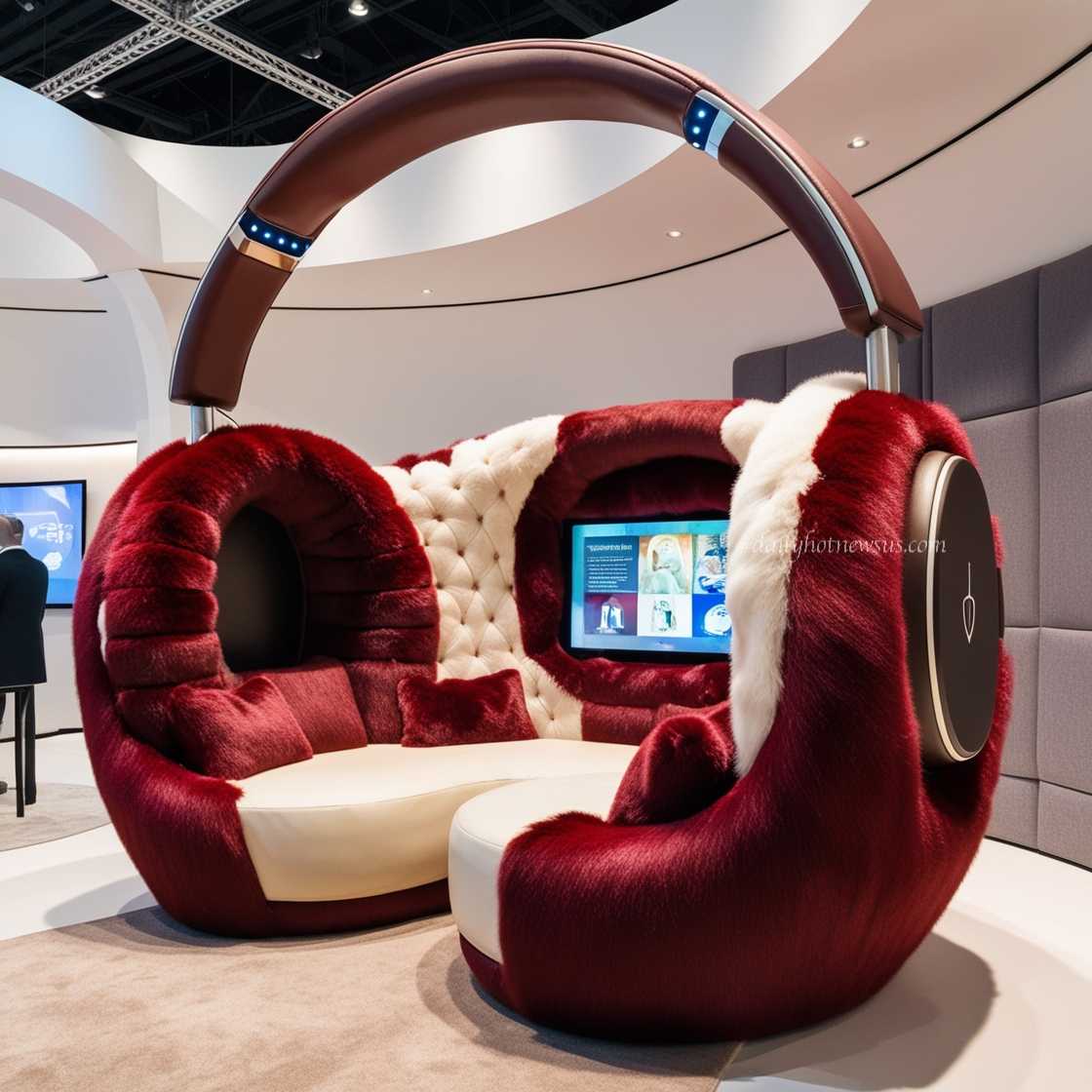 Headphone Lounging Pod