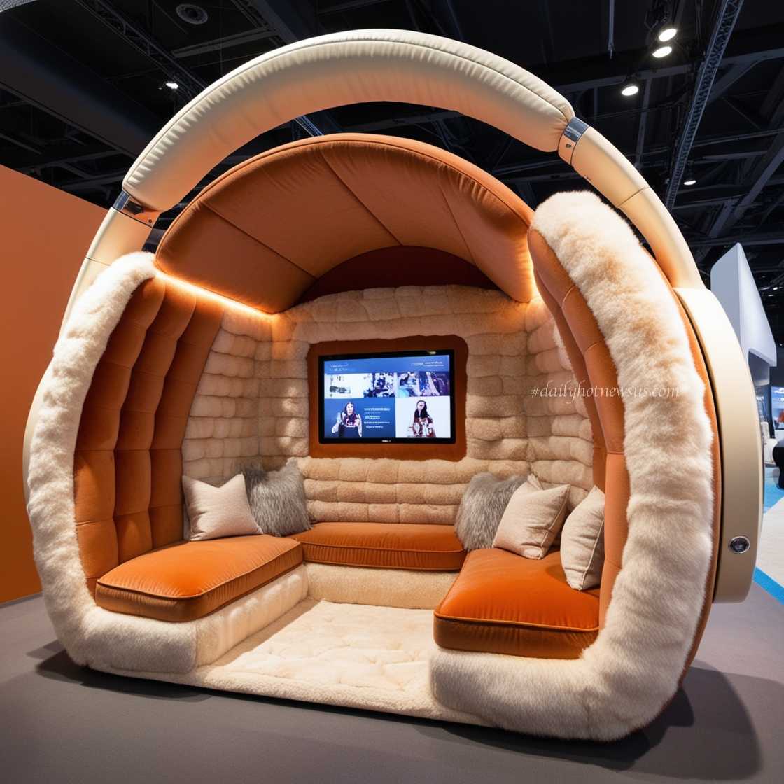 Headphone Lounging Pods