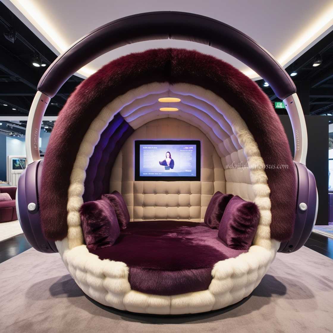 Headphone Lounging Pods