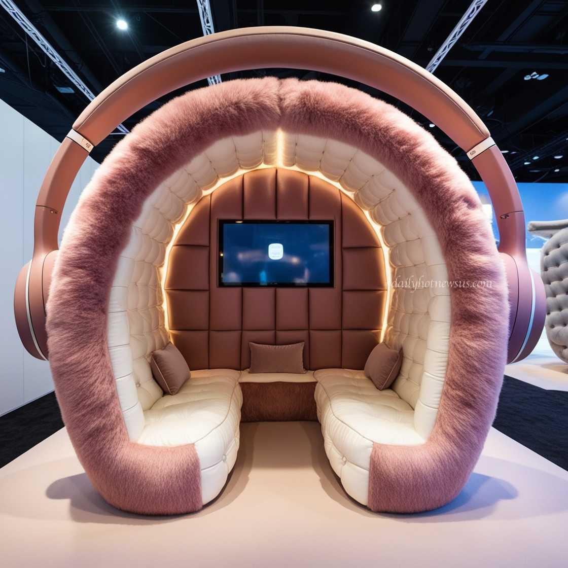 Headphone Lounging Pods