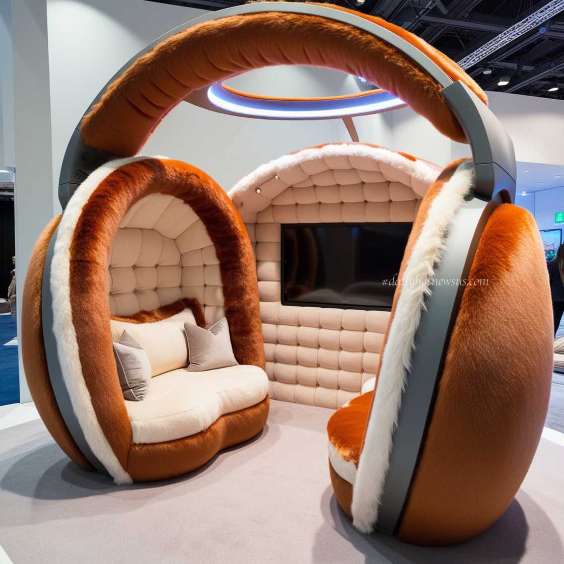 Headphone Lounging Pods