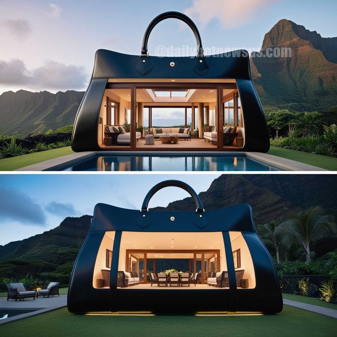 Bag Shaped Villa