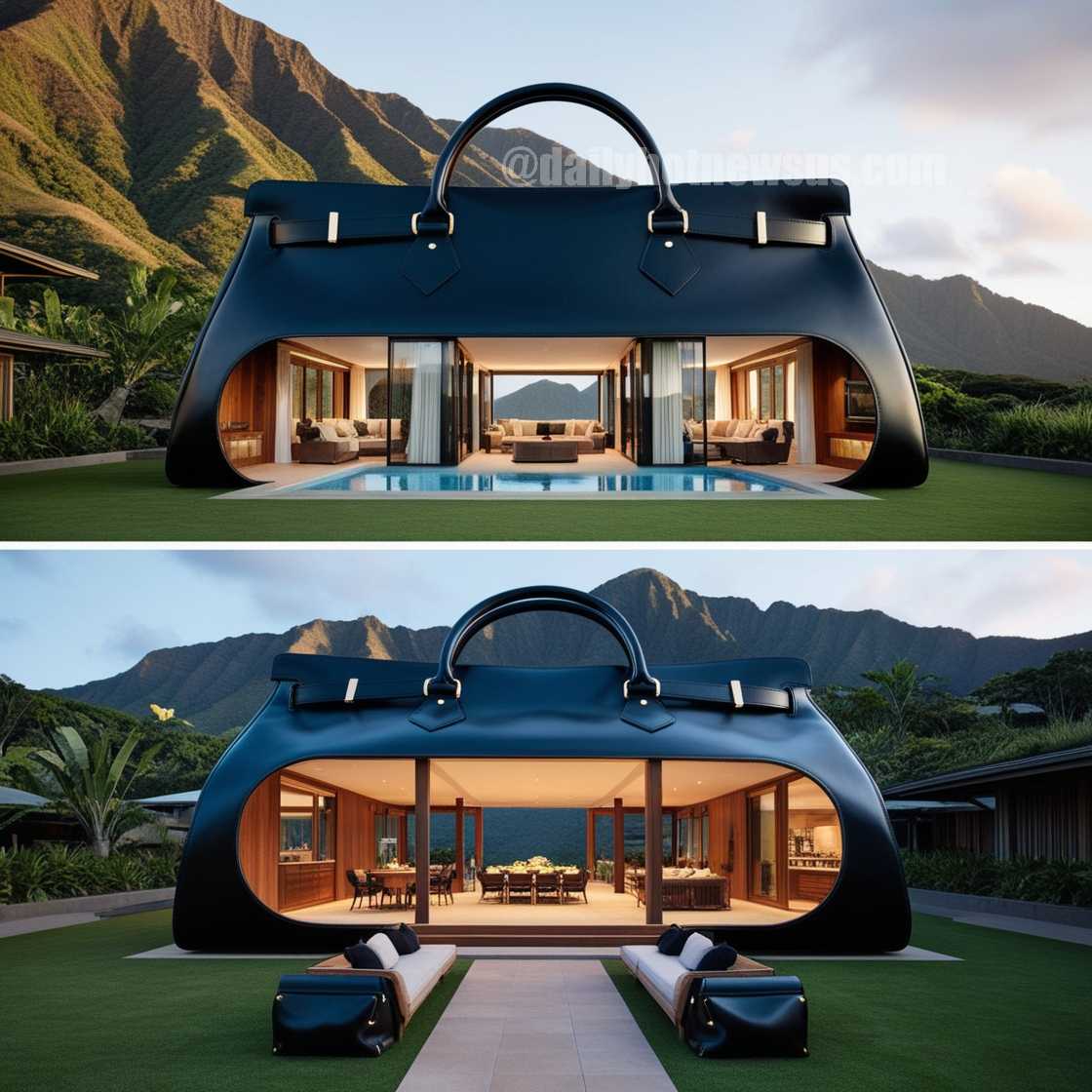 Bag Shaped Villa