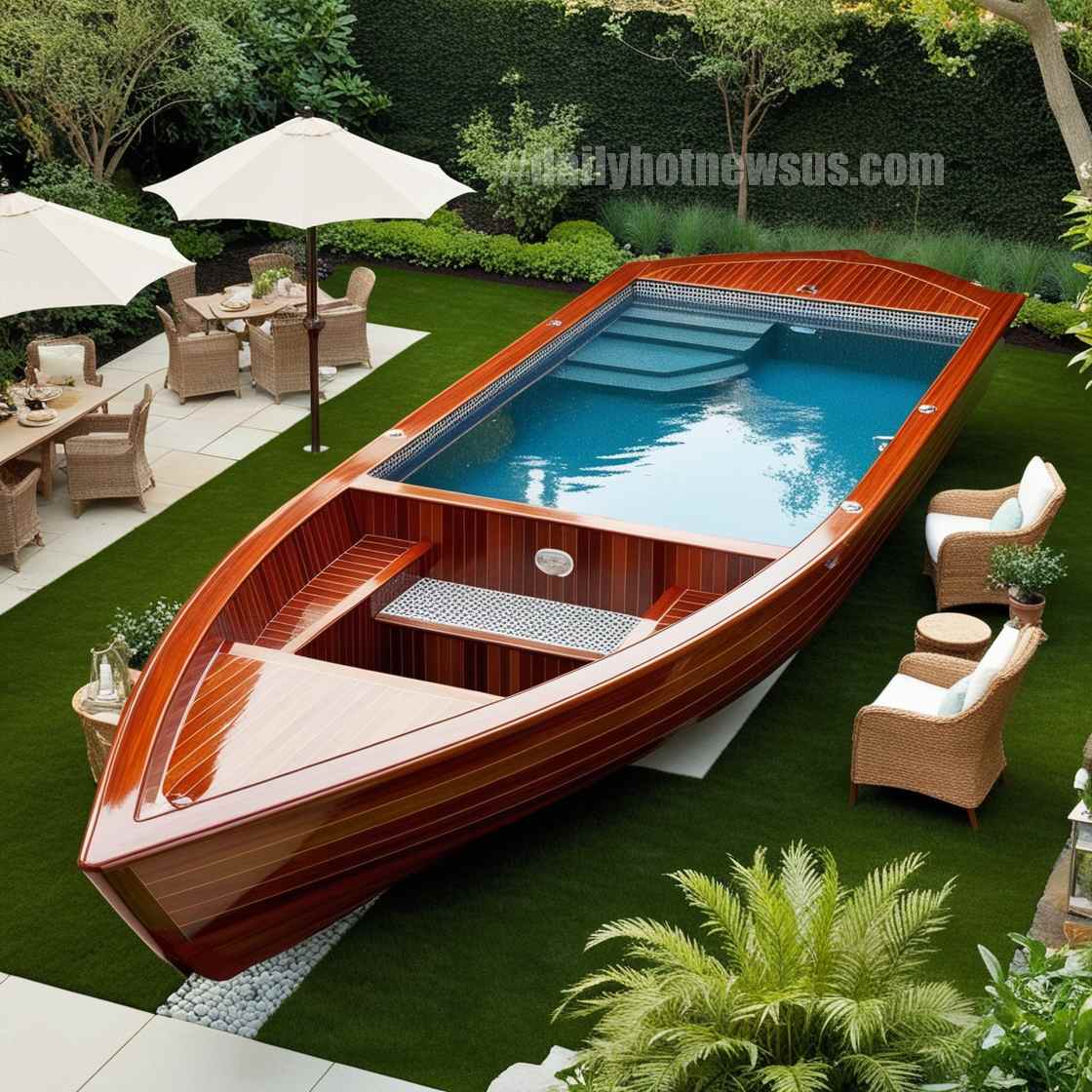 Wood Canoe Pools