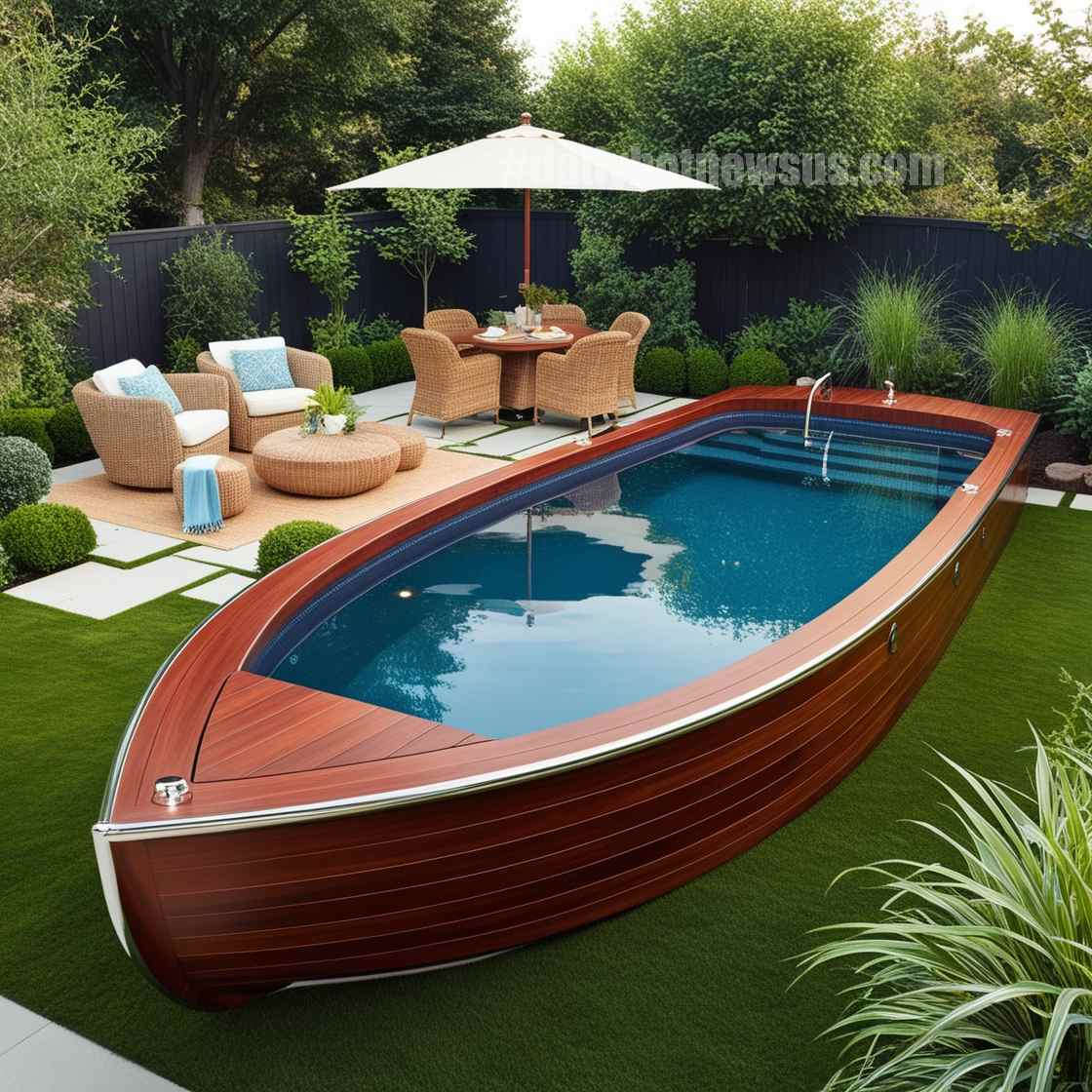 Wood Canoe Pools