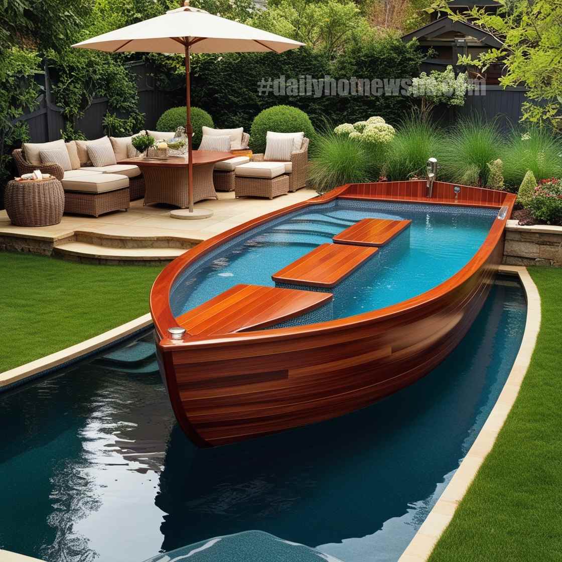 Wood Canoe Pools