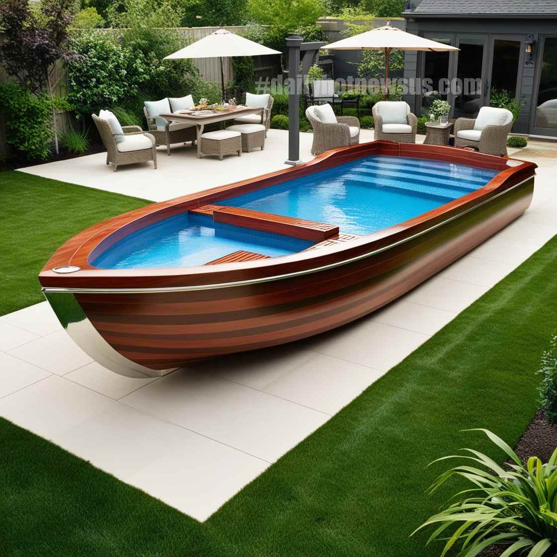 Wood Canoe Pools