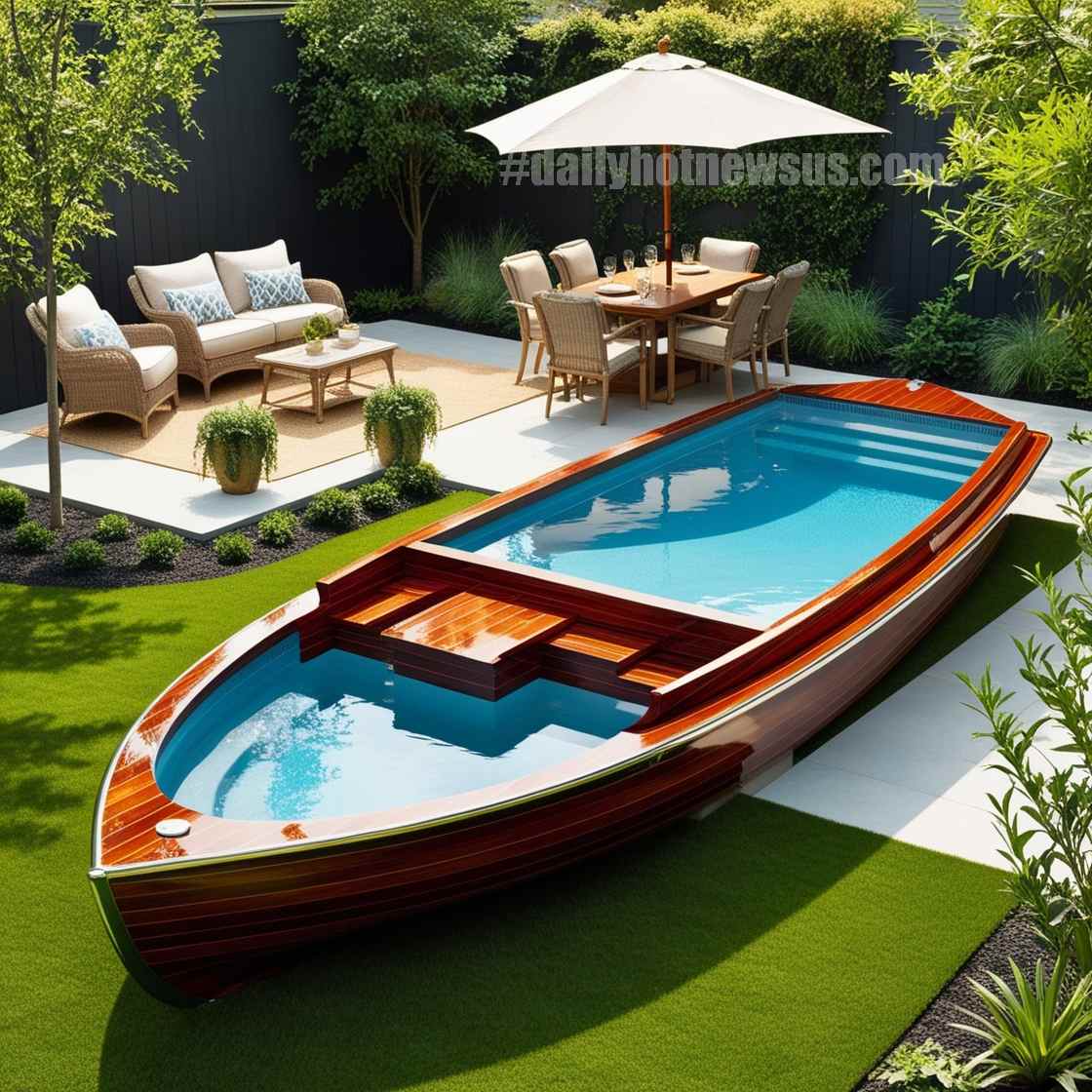 Wood Canoe Pools