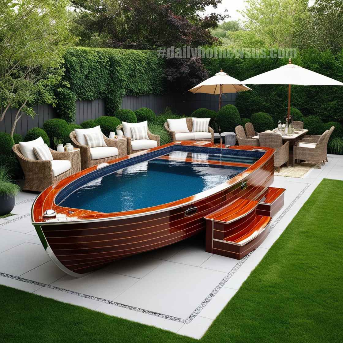 Wood Canoe Pools