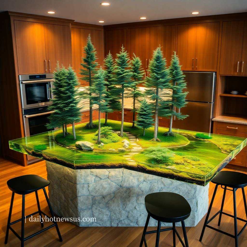 Active Scene Kitchen Islands