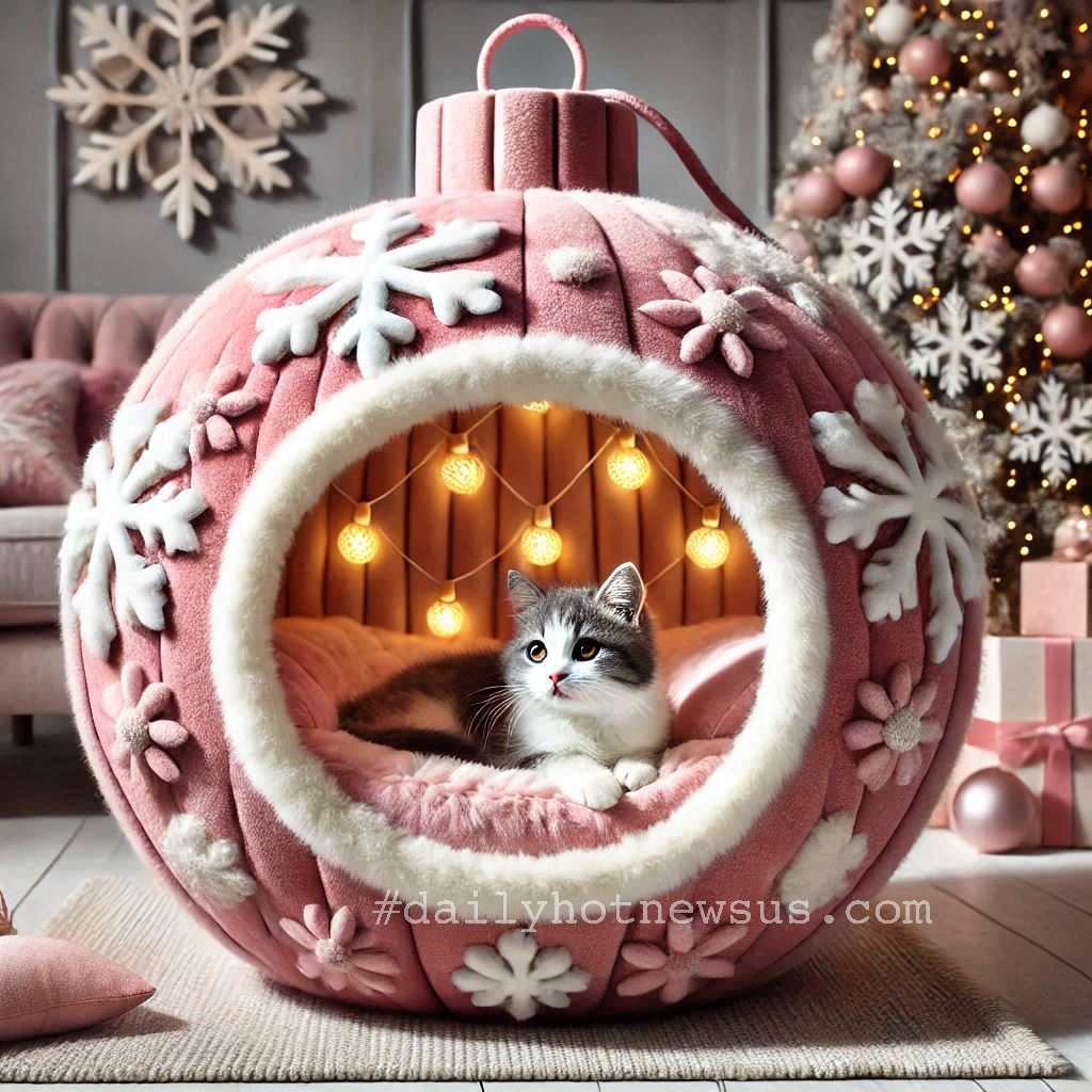 Christmas Bauble Pet Beds