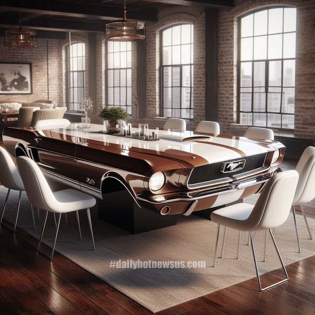 Classic Car Dining Table