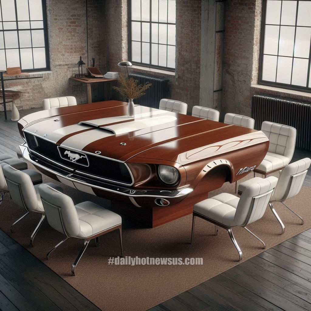 Classic Car Dining Table