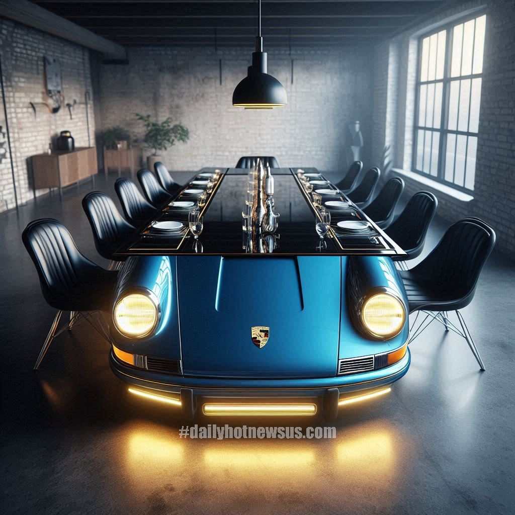 Classic Car Dining Table