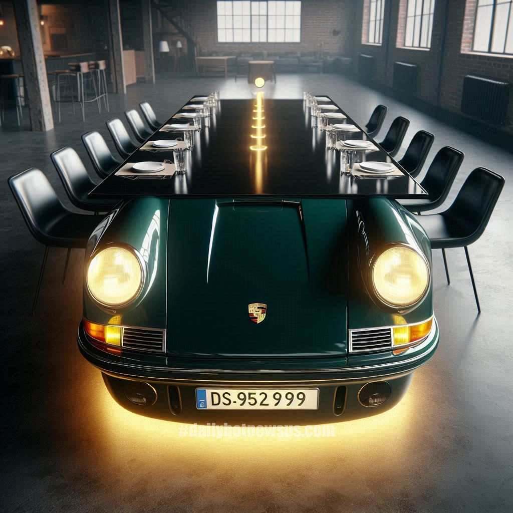 Classic Car Dining Table