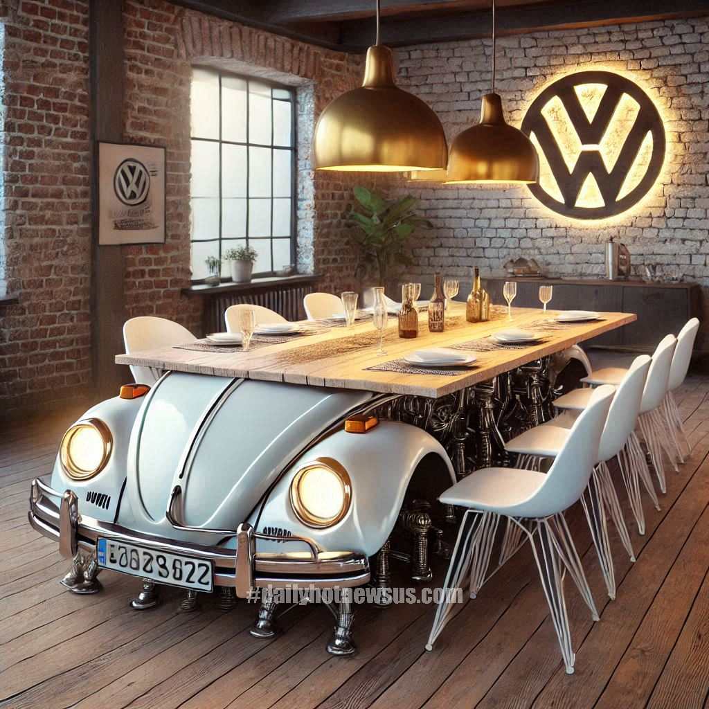 Classic Car Dining Table