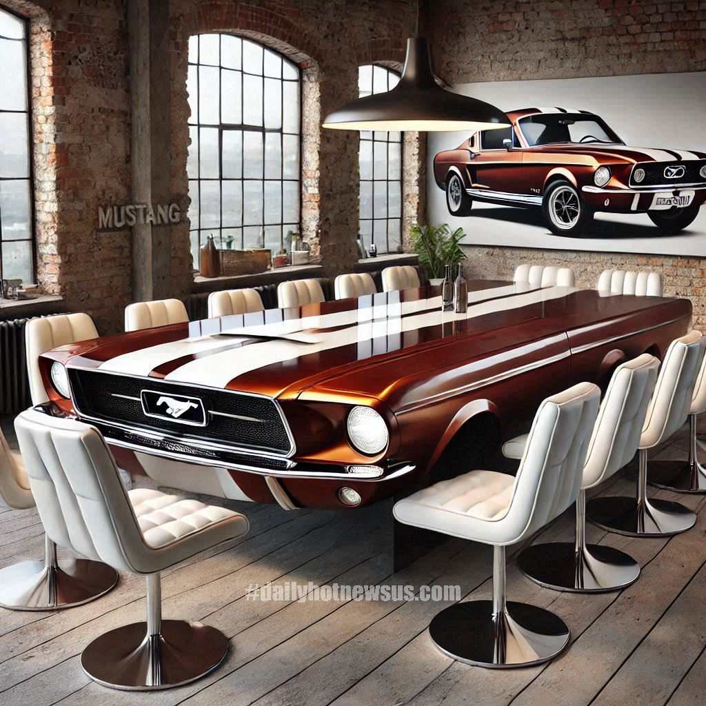 Classic Car Dining Table