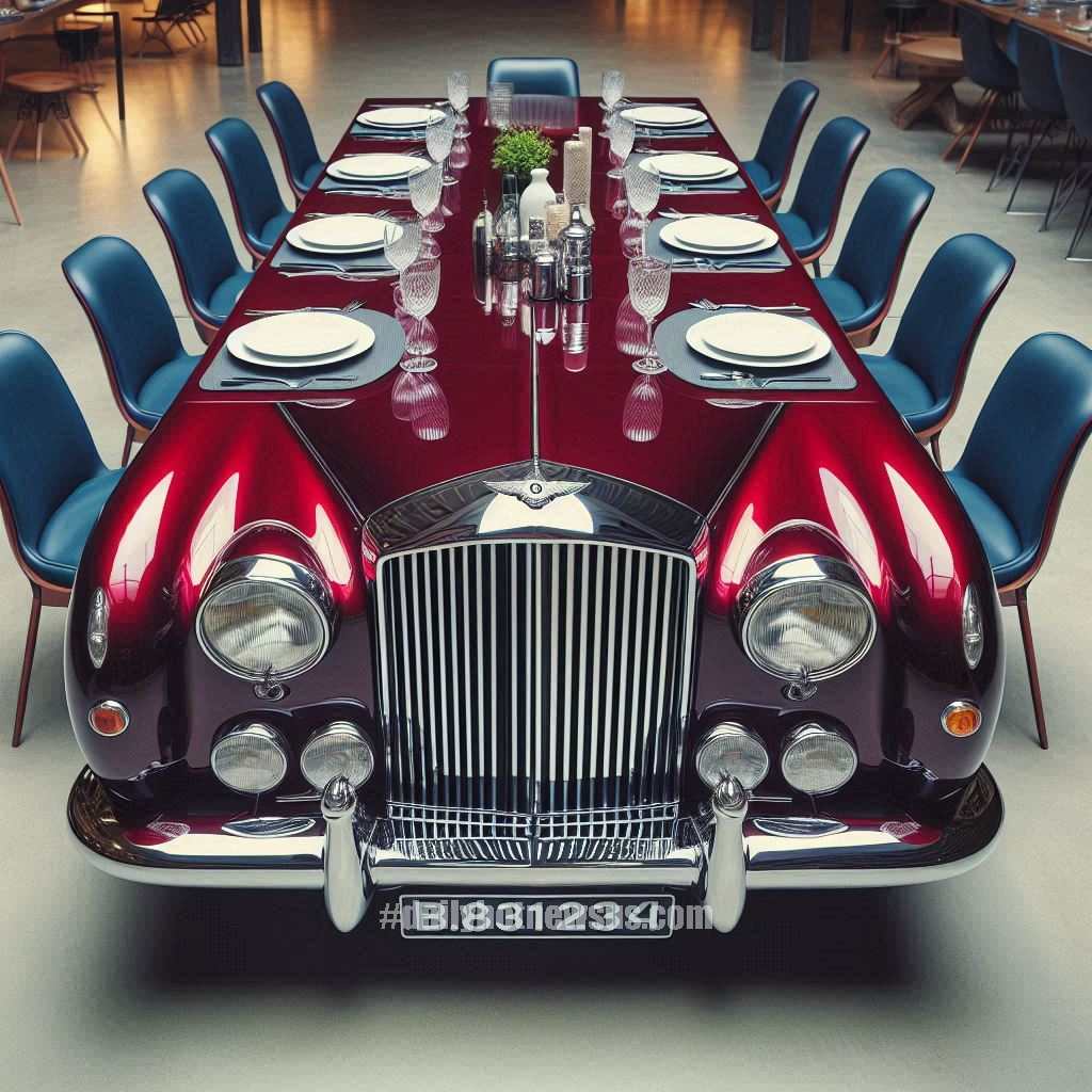 Classic Car Dining Table