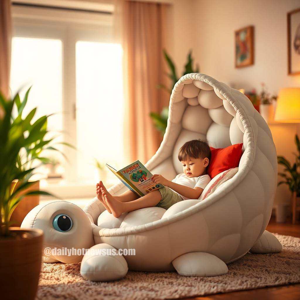 Giant Turtle Lounger