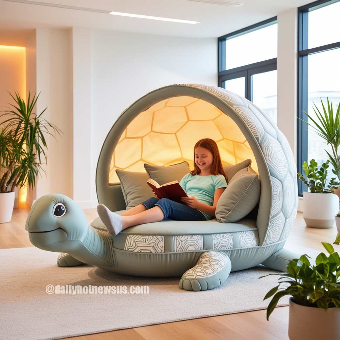 Giant Turtle Lounger