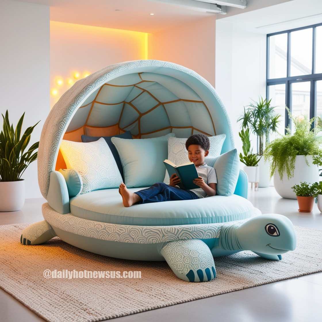 Giant Turtle Lounger