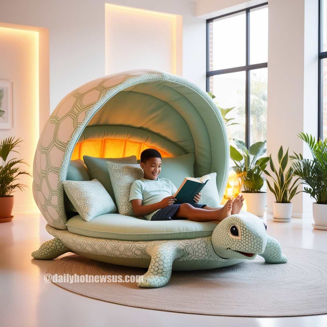 Giant Turtle Lounger