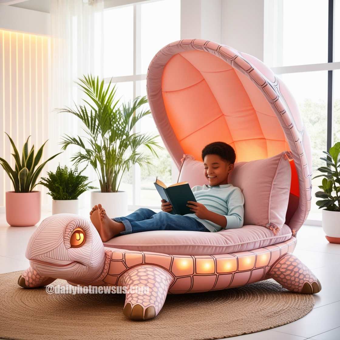 Giant Turtle Lounger