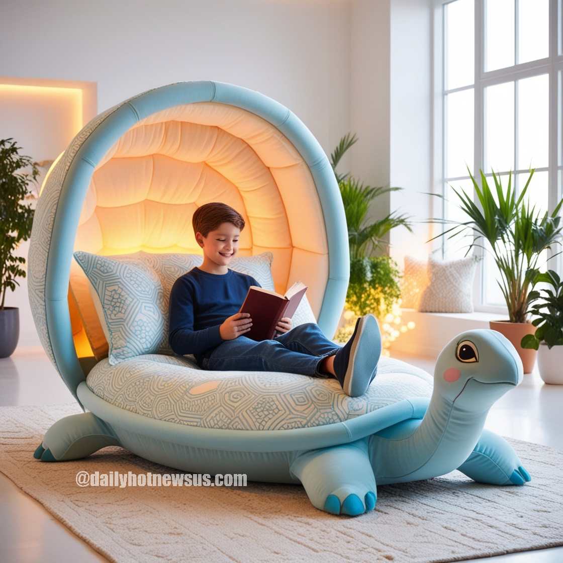 Giant Turtle Lounger