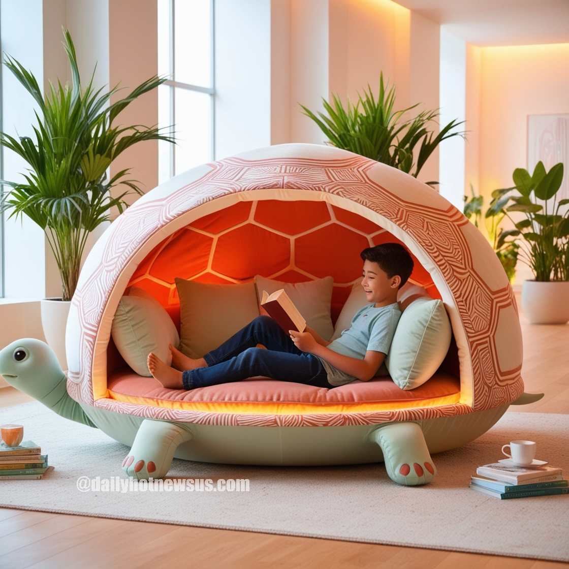 Giant Turtle Lounger