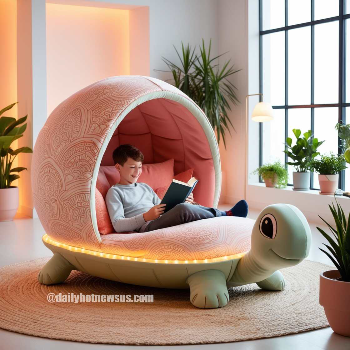 Giant Turtle Lounger