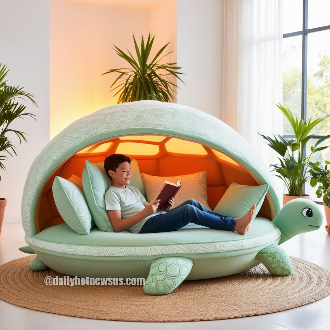 Giant Turtle Lounger