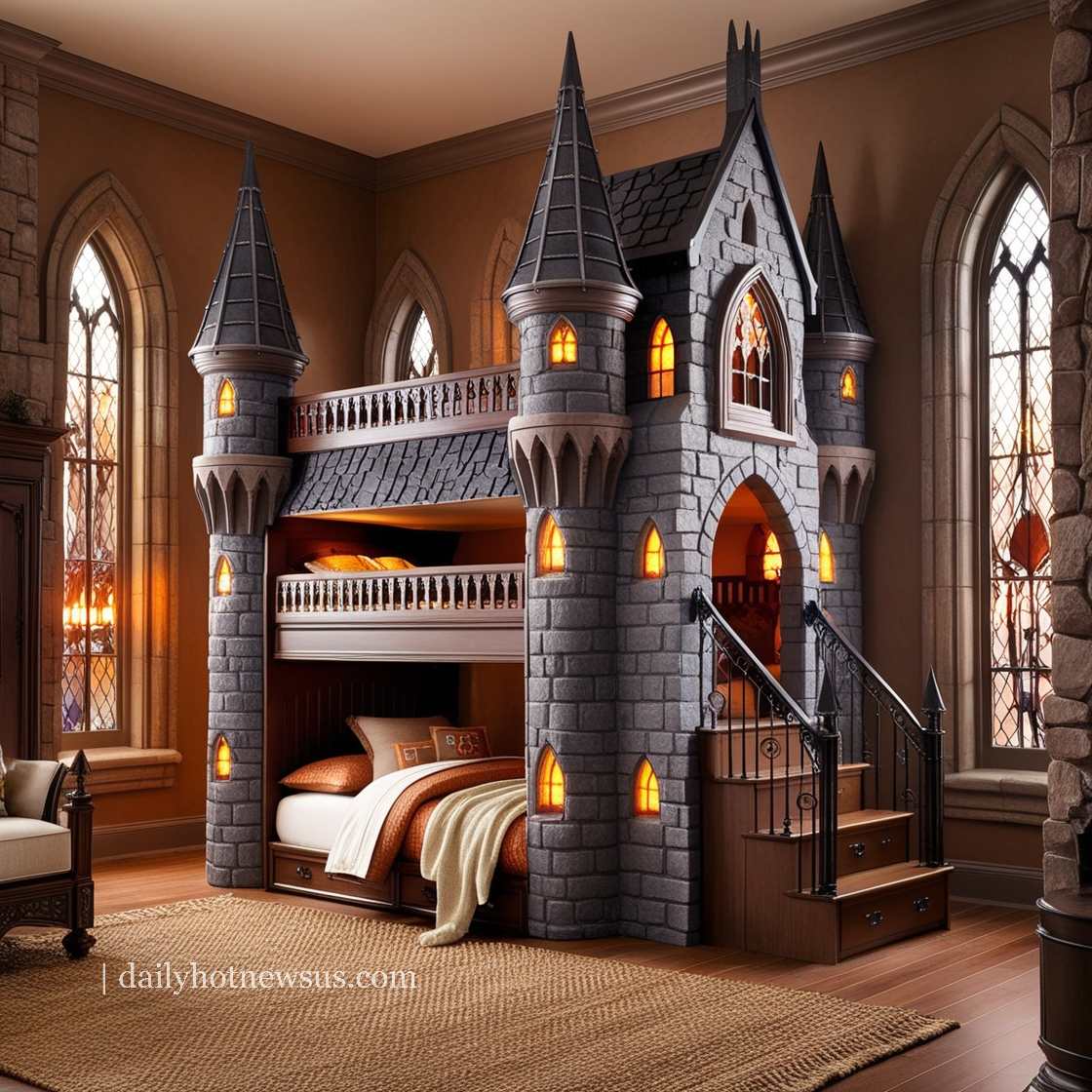 Incredible Hogwarts Bunk Bed