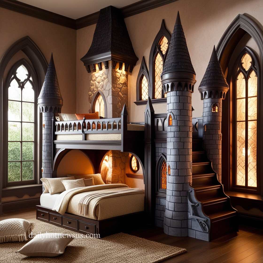 Incredible Hogwarts Bunk Bed