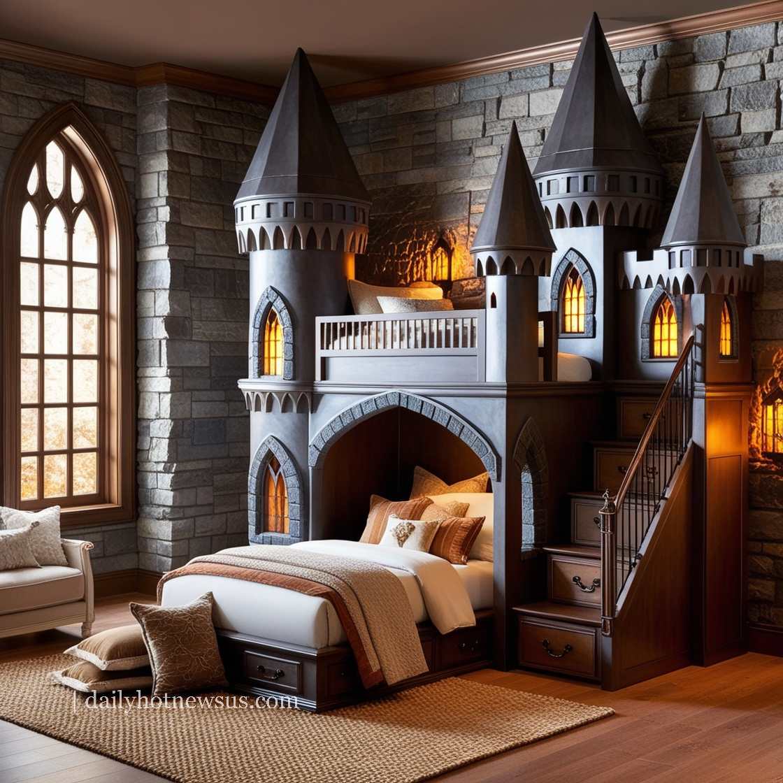 Incredible Hogwarts Bunk Bed