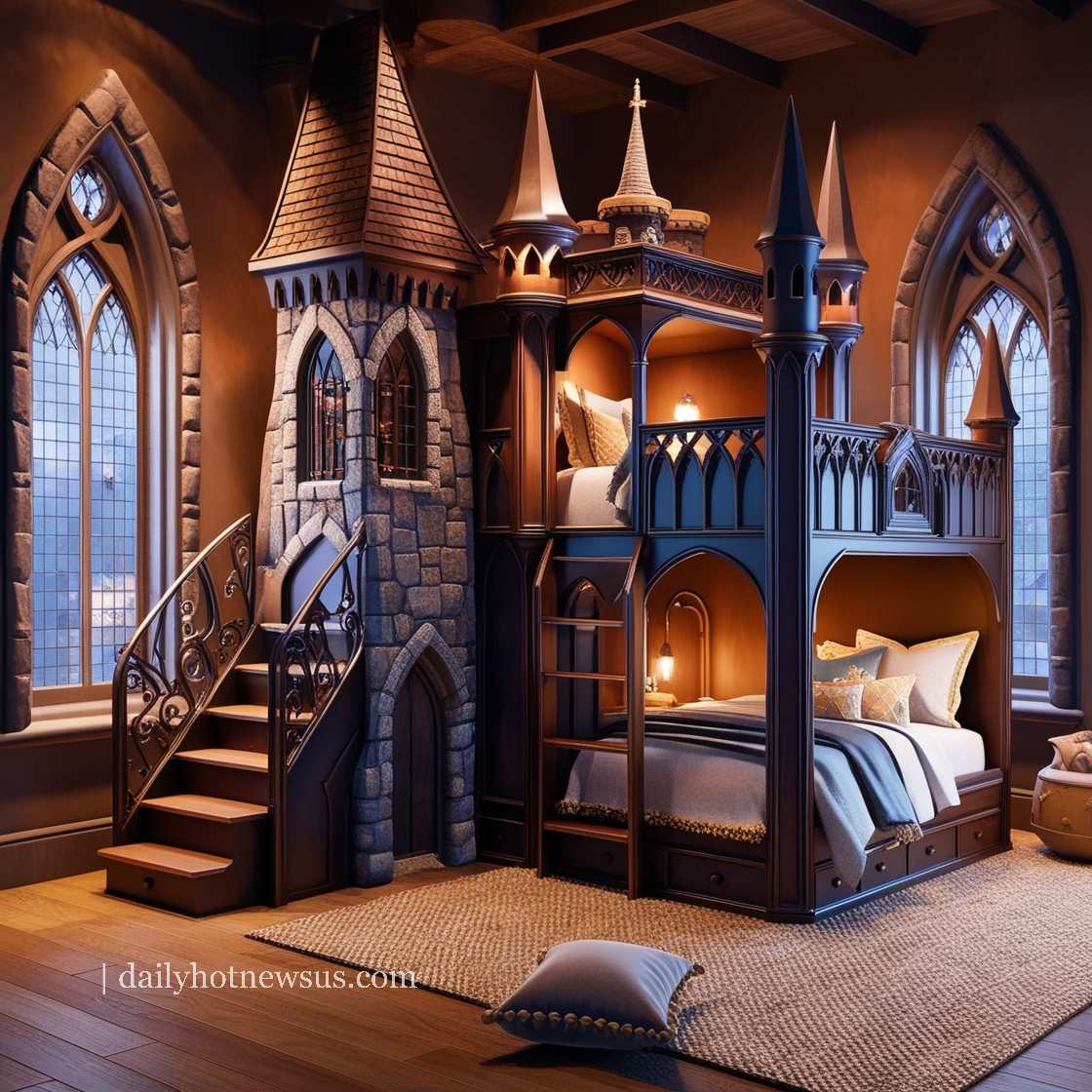 Incredible Hogwarts Bunk Bed