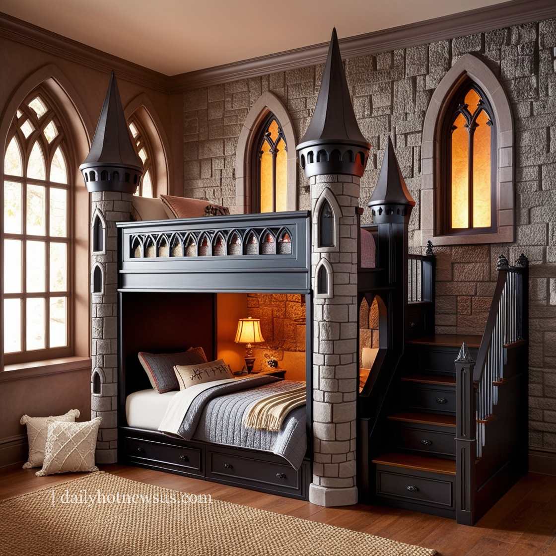 Incredible Hogwarts Bunk Bed