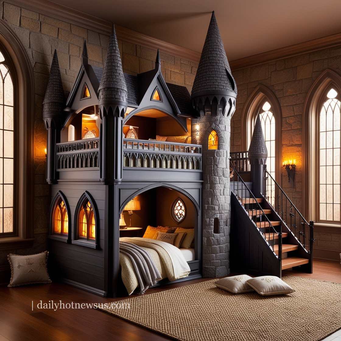 Incredible Hogwarts Bunk Bed