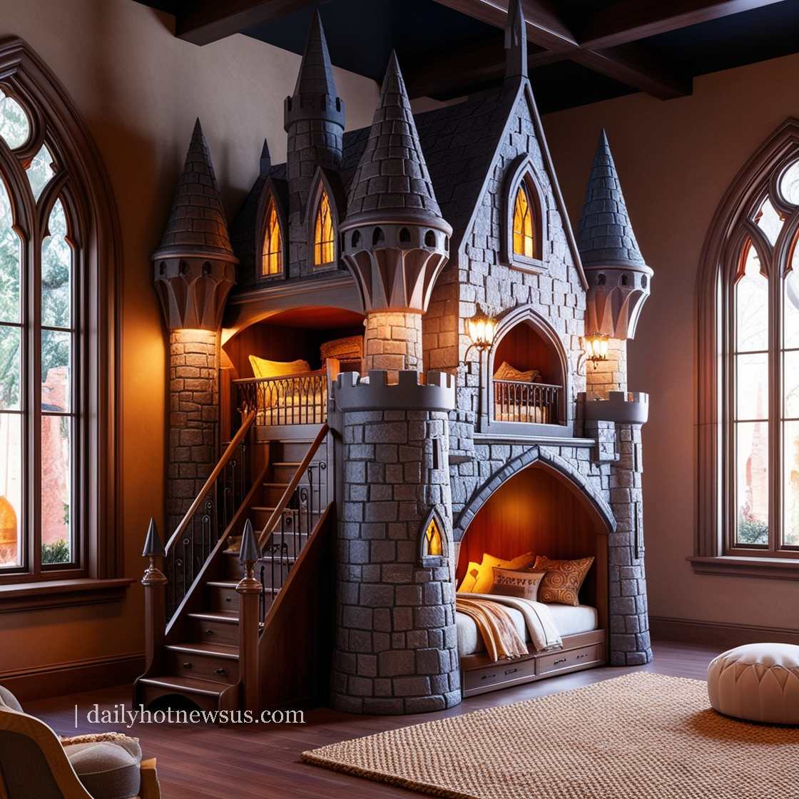 Incredible Hogwarts Bunk Bed