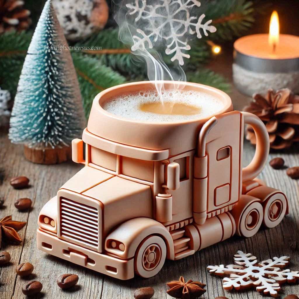 Semi Truck Coffee Mug