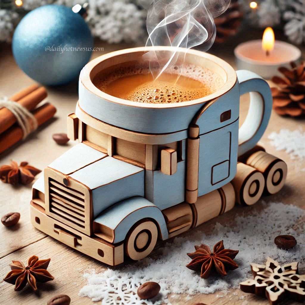 Semi Truck Coffee Mug