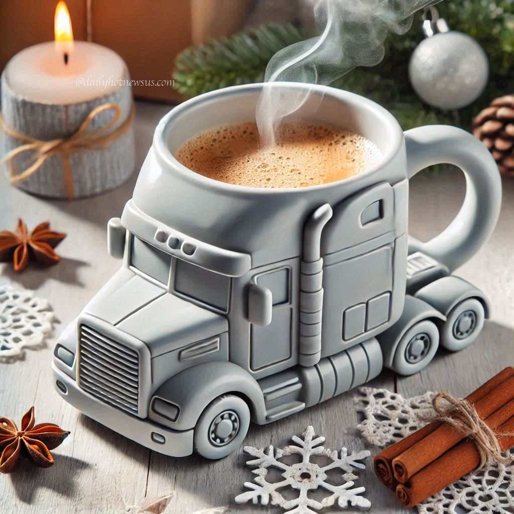 Semi Truck Coffee Mug