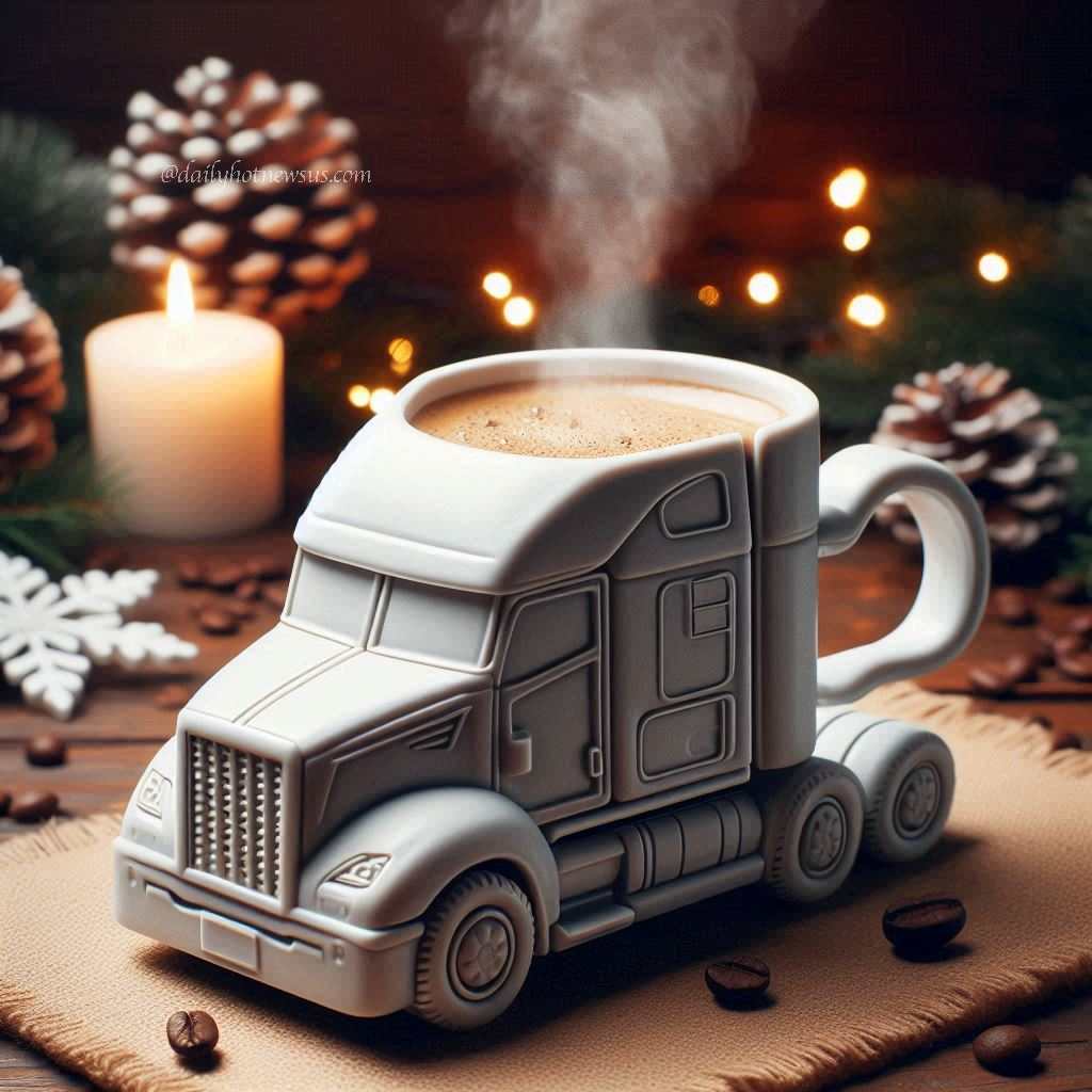 Semi Truck Coffee Mug