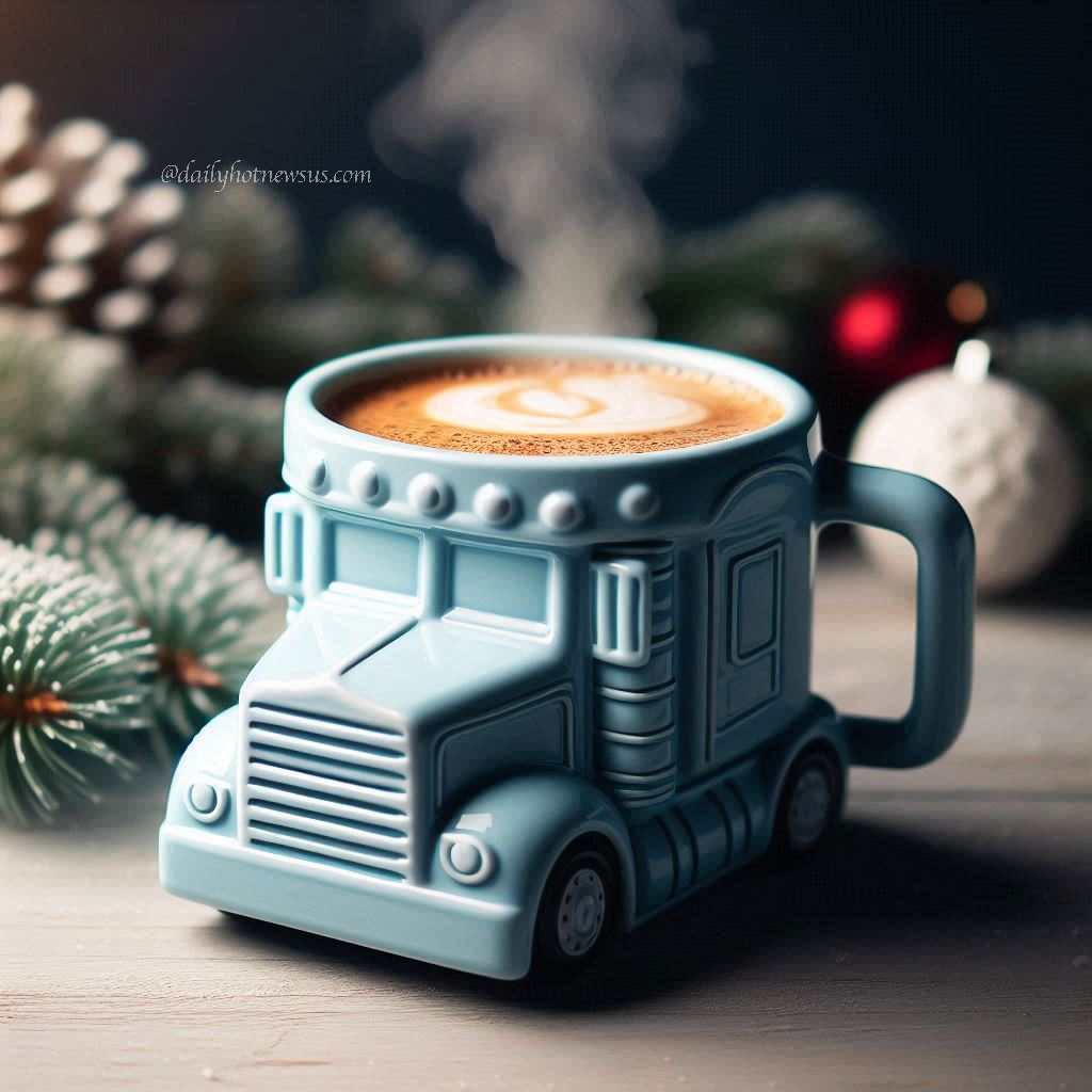 Semi Truck Coffee Mug