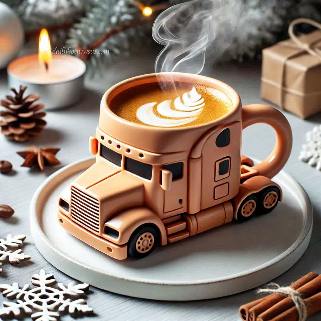 Semi Truck Coffee Mug