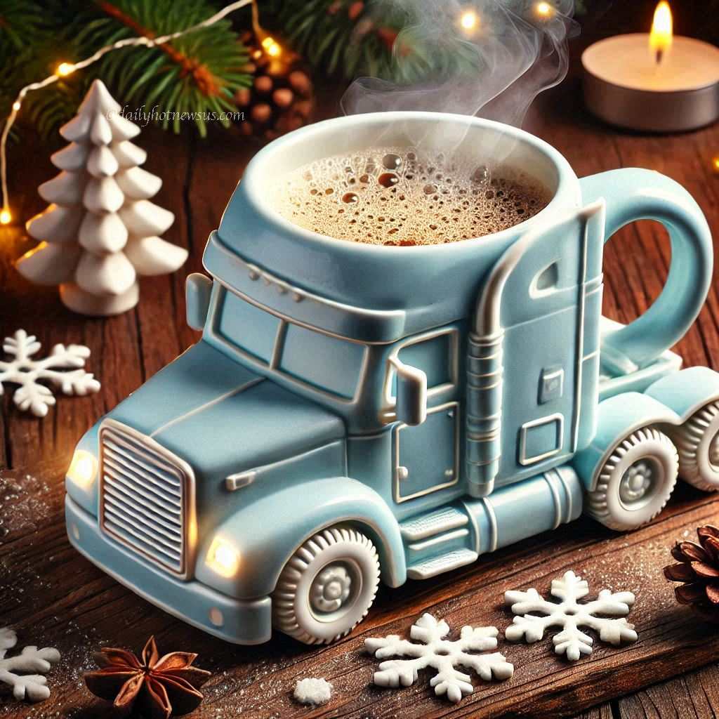 Semi Truck Coffee Mug