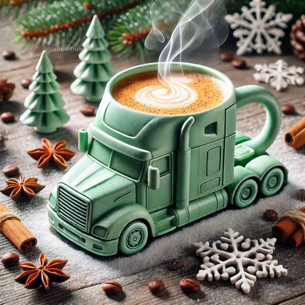 Semi Truck Coffee Mug