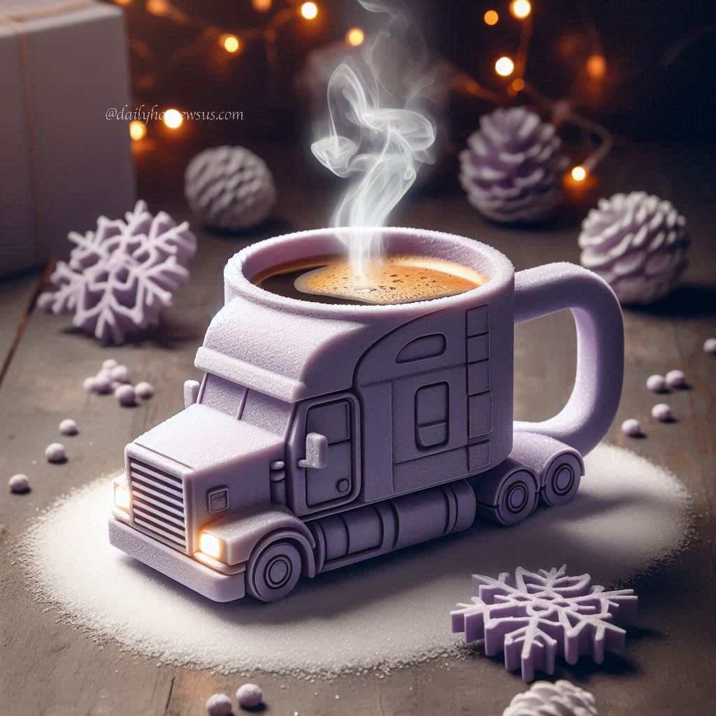 Semi Truck Coffee Mug