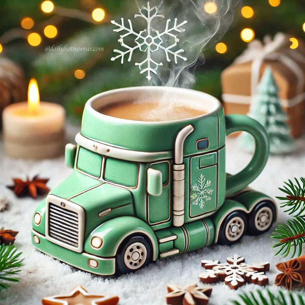 Semi Truck Coffee Mug