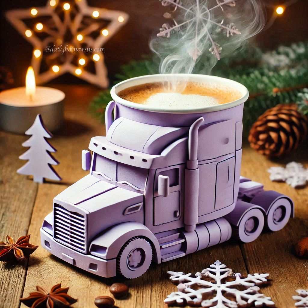 Semi Truck Coffee Mug